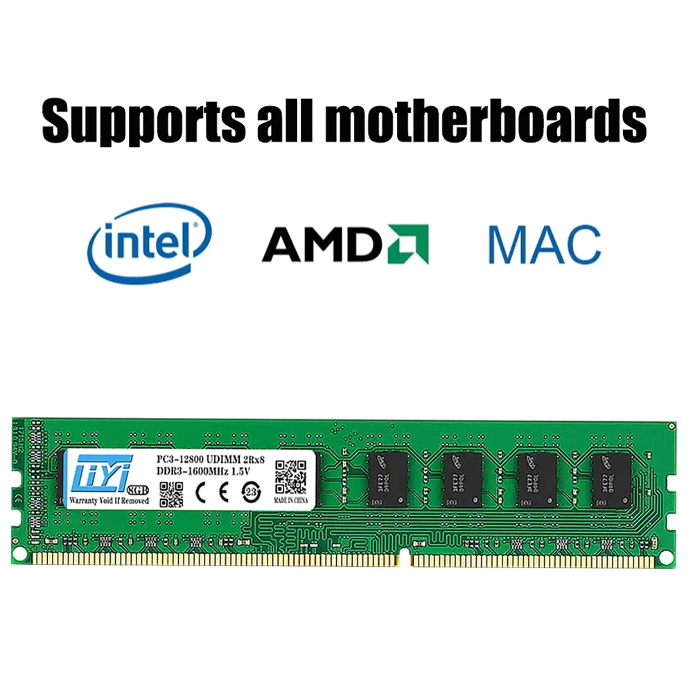Фото Оперативная память DDR3 4 ГБ 8 ГБ 16 ГБ, оперативная память PC3 1600 1333 1066 МГц, Компьютерная память UDimm 16 Гб PC3 8500 10600 12800 U, ОЗУ для настольного компьютера №4