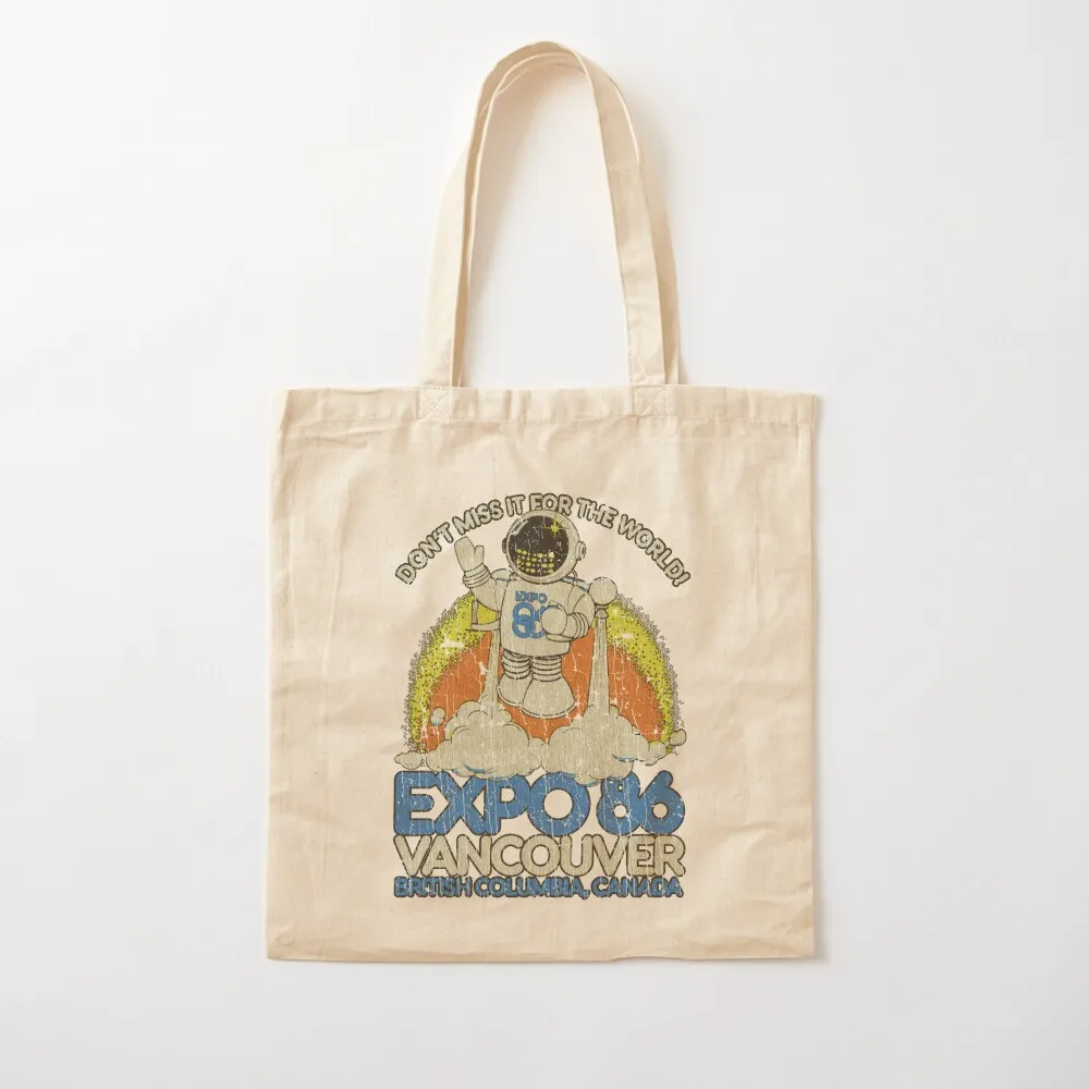 Сумка-тоут Expo Ernie Jetpack 1986, женские сумки, роскошные женские сумки, женская сумка для покупок, складная сумка для супермаркета, холщовая сумка-тоут