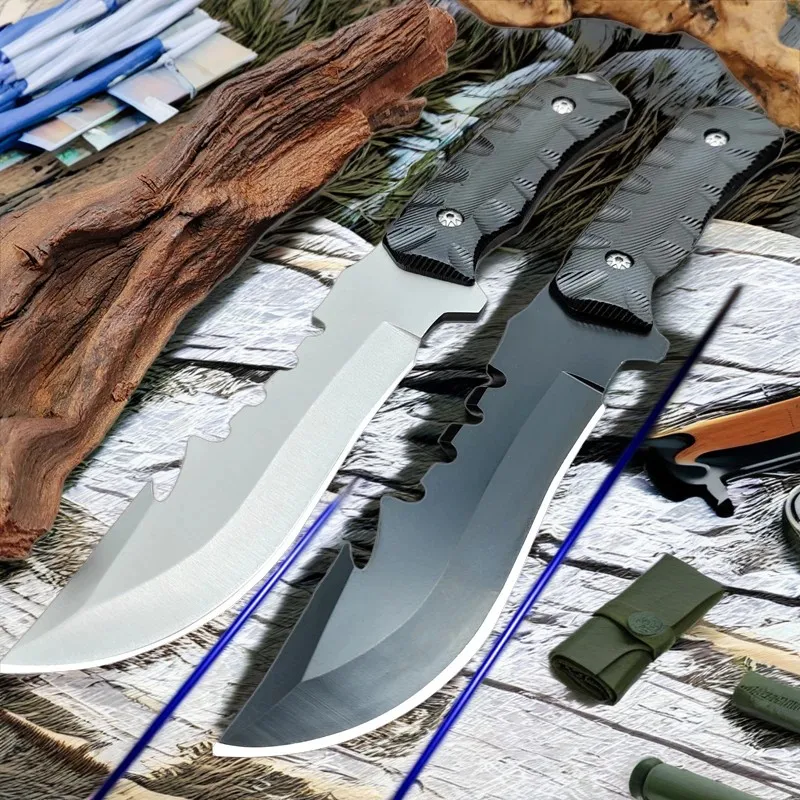 Тактический Боевой Нож С Фиксированным Лезвием 5cr13mov, Алюминиевая Ручка Из Нержавеющей Стали
