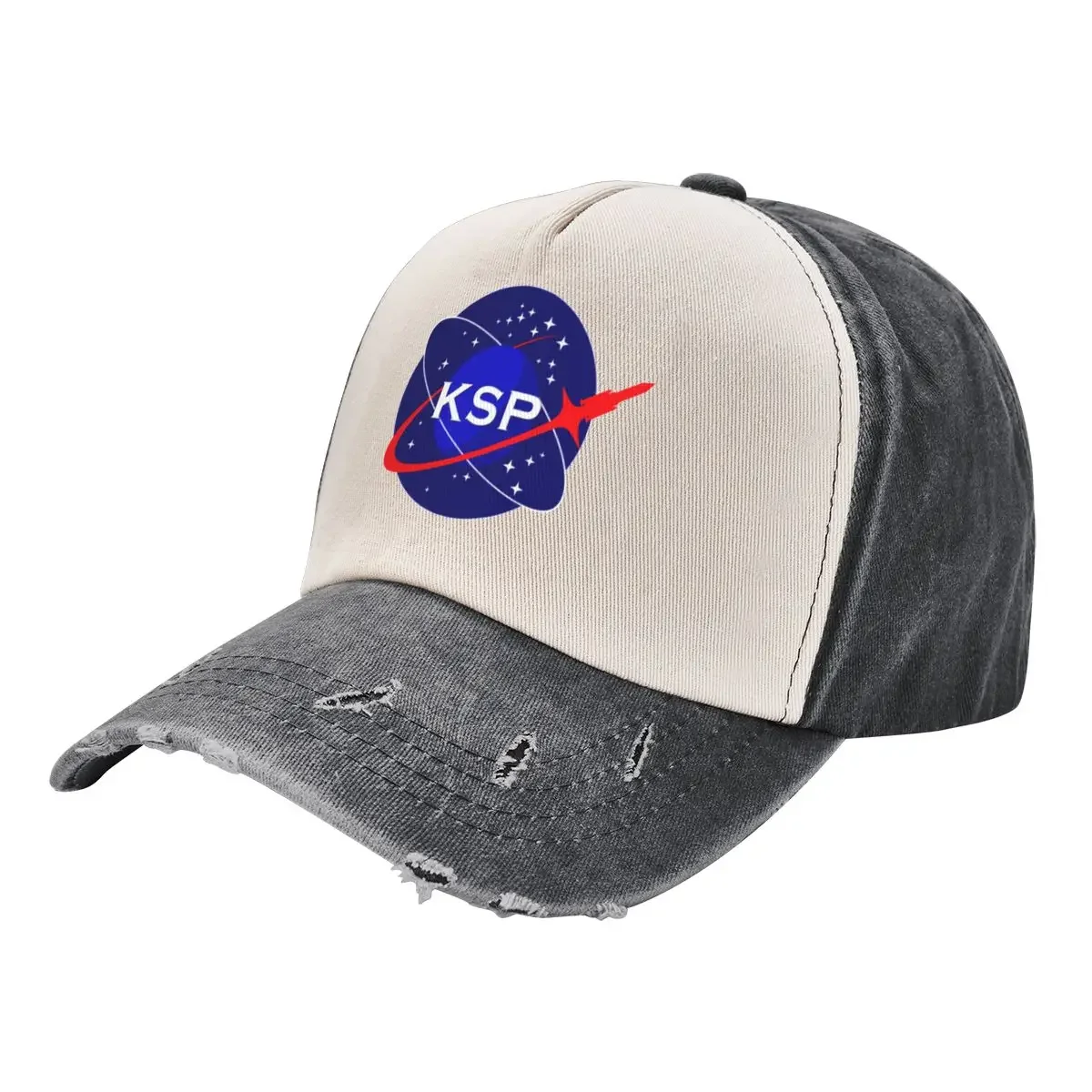 Логотип космического агентства KSP (бесграничная версия) Бейсбольная кепка Элитный бренд солнцезащитные кепки вечерние шляпы каска шляпы для девочек мужские