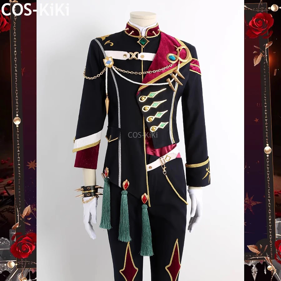 Фото COS-KiKi Ensemble Stars Saegusa Ibara/Ran Nagisa/Tomoe Hiyori/Sazanami Jun игровой костюм косплей костюм наряд для вечеринки на Хэллоуин №3