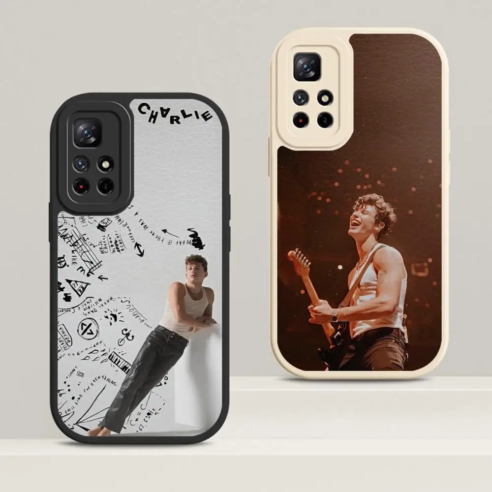 Чехол для телефона Singer C-Charlie P-Puth MAISTO из овечьей кожи для Xiaomi Redmi 8 11 12 T Pro 10 11 12 Poco 11i 12X Ultra
