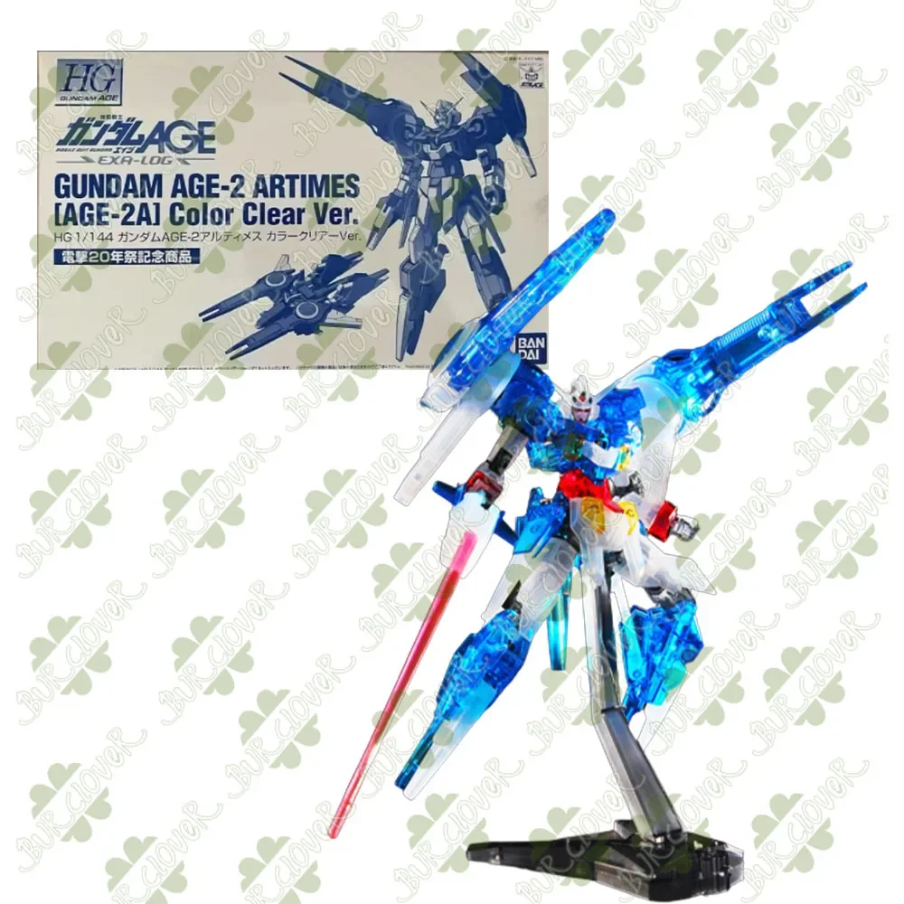 Фото Оригинальный МОБИЛЬНЫЙ КОСТЮМ BANDAI GUNDAM AGE HG AGE-2 GUNPLA EXPO MS SET ICLEAR COLORI Аниме Экшн в сборе №5