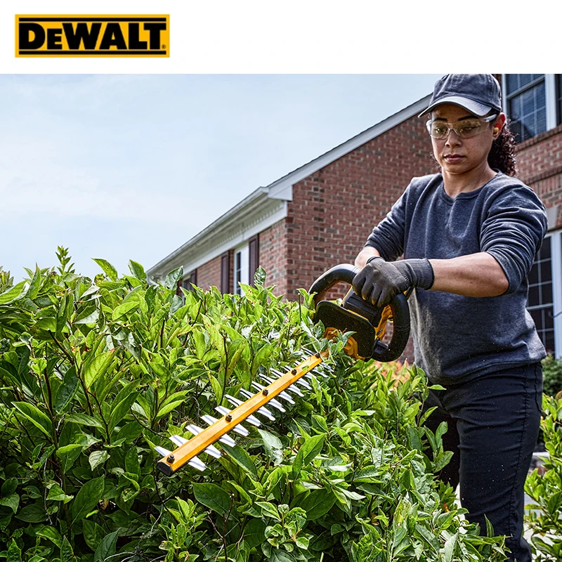 Фото DEWALT DCMHT573N Бесщеточный триммер для живой изгороди FLEXVOLT 60 В перезаряжаемый резак для ремонта сада 660 мм электроинструмент №5