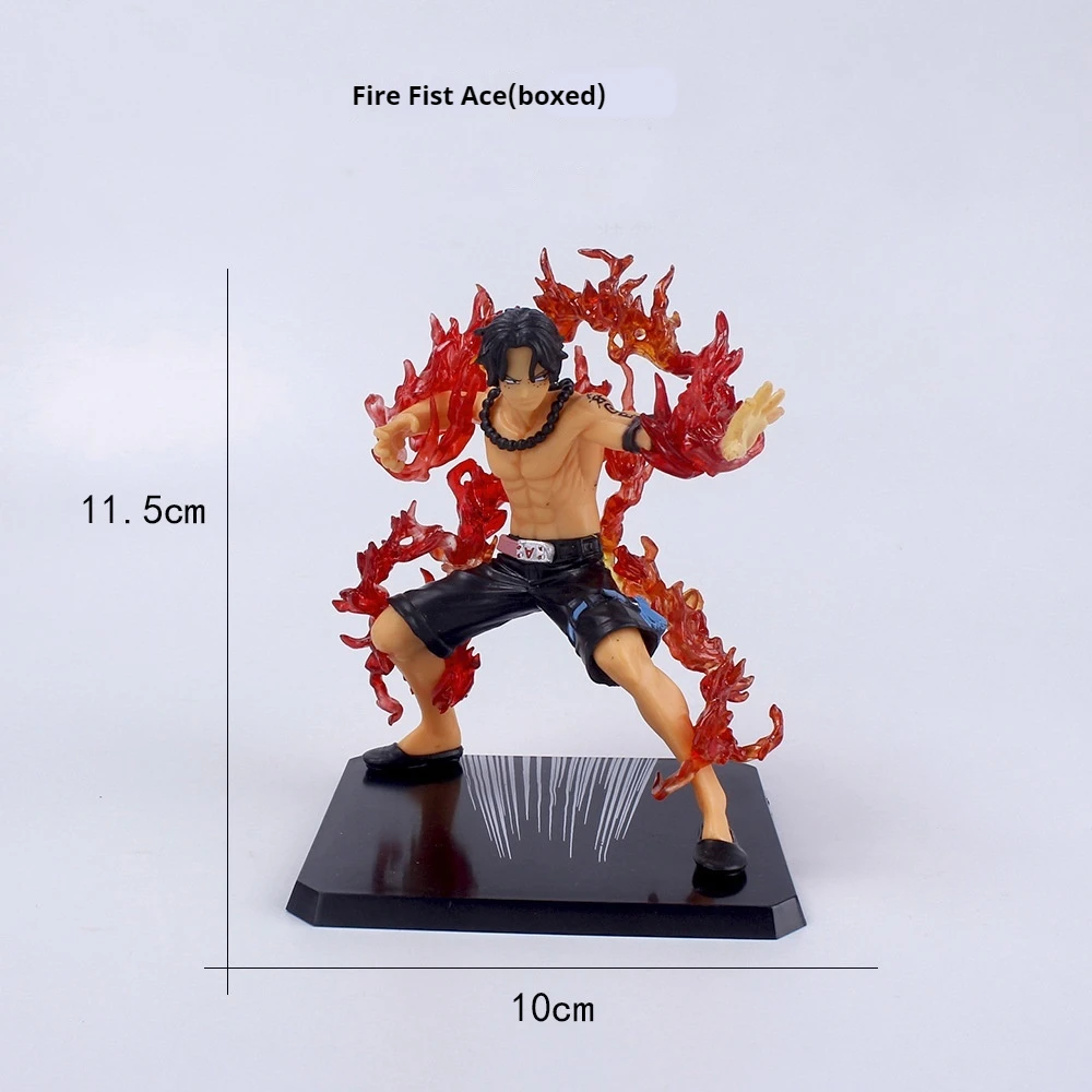 Фото One Piece King Fire Fist Road Flying Fire Fist Ace Ghost Slash Sauron Demon Wind Foot Yamaharu Handmade Аниме Box Set Decoration №5