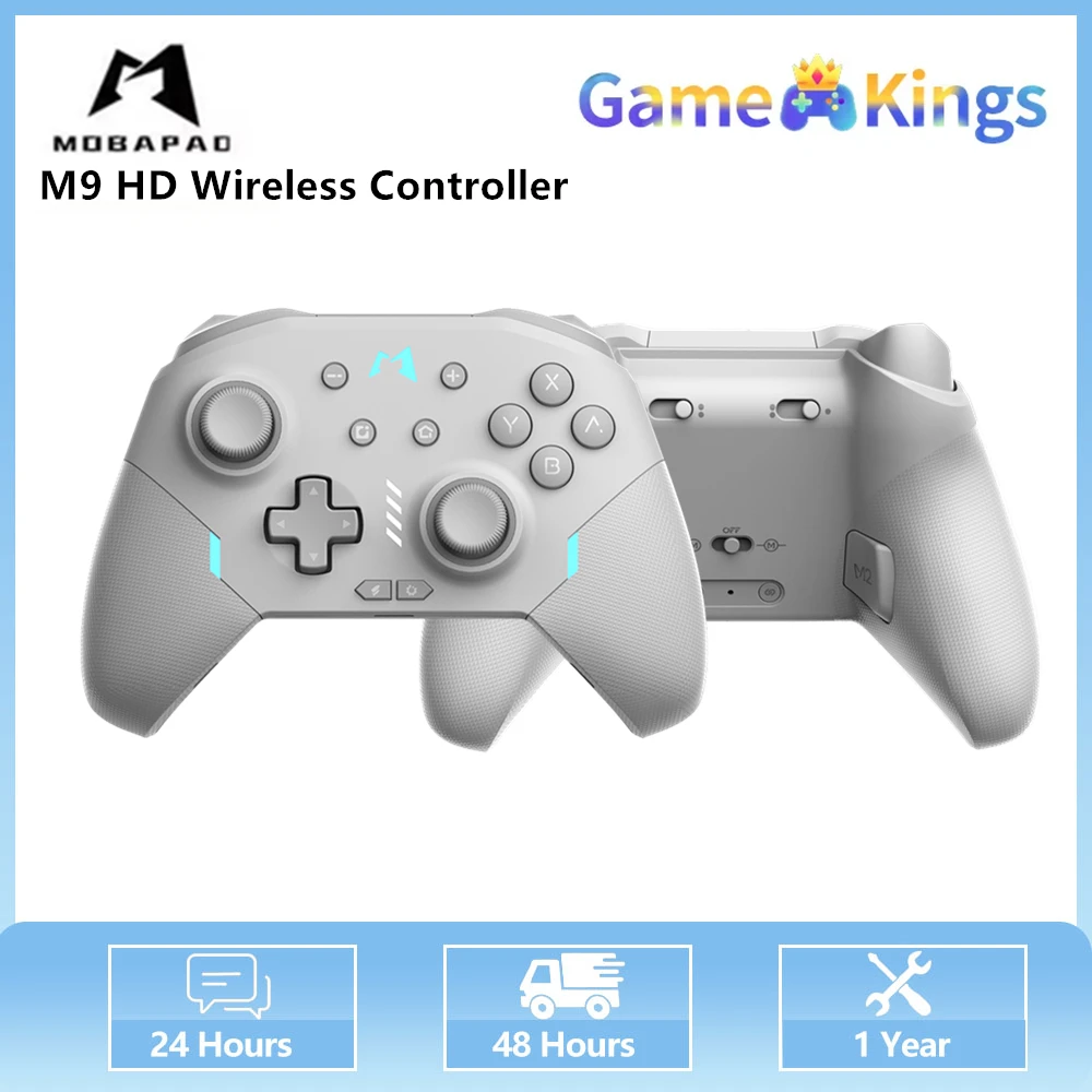 Беспроводной контроллер MOBAPAD M9 HD для Nintendo Switch Pro/Lite/OLED, HD румбл-контроллер для ПК Android iOS MacOS Steam