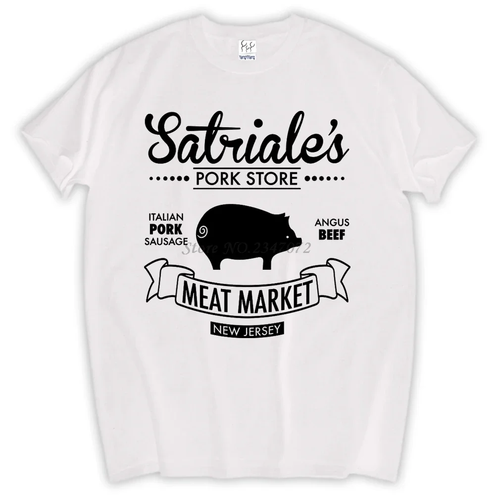 Satriale's Pork Store забавный моб-мафия сопрано новый костюм винтажный ретро юмор футболка мужская футболка