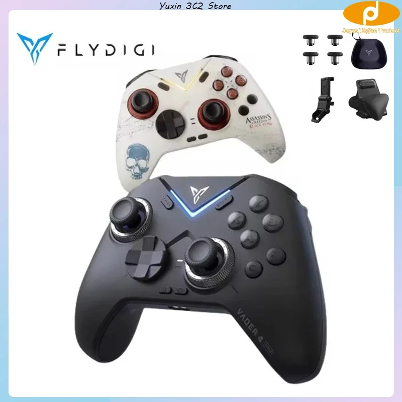 Flydigi Вейдер 4 Pro геймпад с ручкой для атлетики беспроводные геймпады игровые контроллеры с Холл качалка для Xbox Steam ПК пользовательские подарки