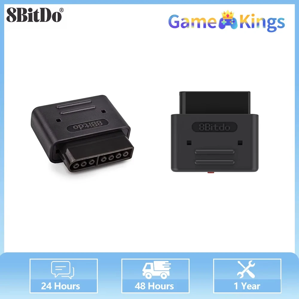 Ретро-приемник 8Bitdo для SNES/оригинальной системы Super Nintendo/Famicom, поддержка адаптера контроллера Xbox/Switch Pro/8Bitdo