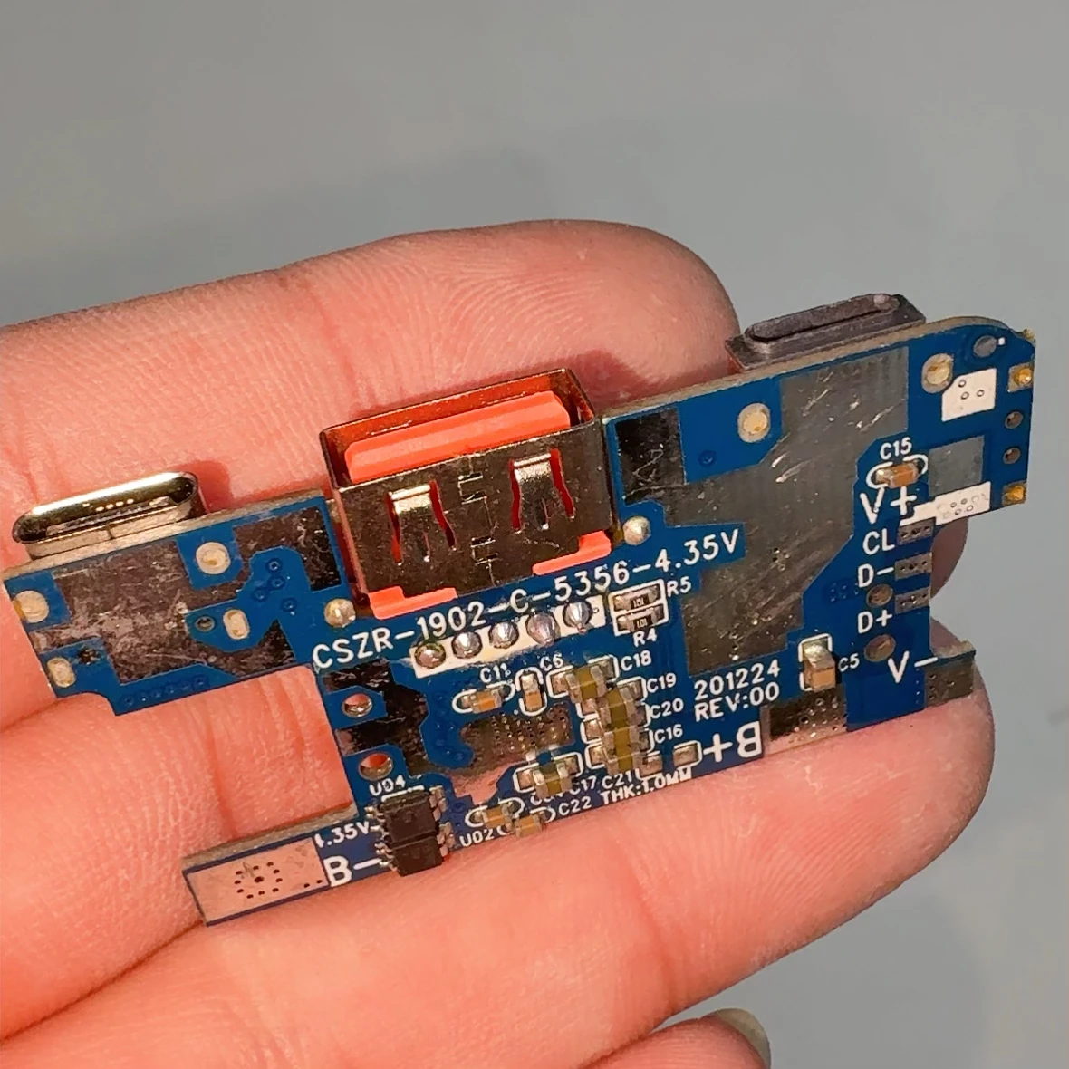 10 шт. PD 22 Вт, цифровая зарядная плата для быстрой зарядки, IP5356, основное управление, использование своими руками (art.: 3920cca1b59d4) - 3920cca1b59d4