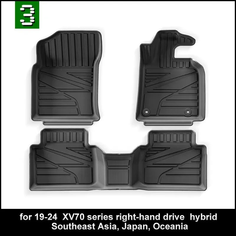 Использование для 2018-2025 xv70 XV80 TOYOTA Camry автомобильный ковер Camry AllWeather FloorMat Полный комплект отделки до водонепроницаемого автомобильного коврика Camry XV80 RHD