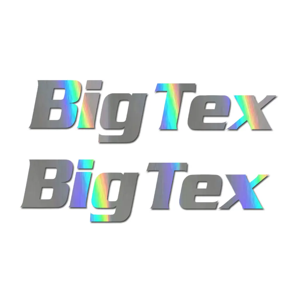 Набор из 2 виниловых наклеек с логотипом Big Tex Trailer