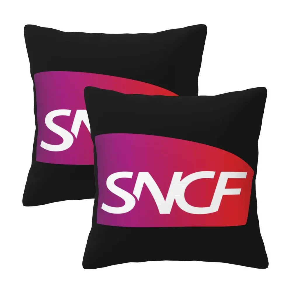 НОВЫЕ модные наволочки SNCF, декоративные наволочки, мягкие и уютные, 2 шт.