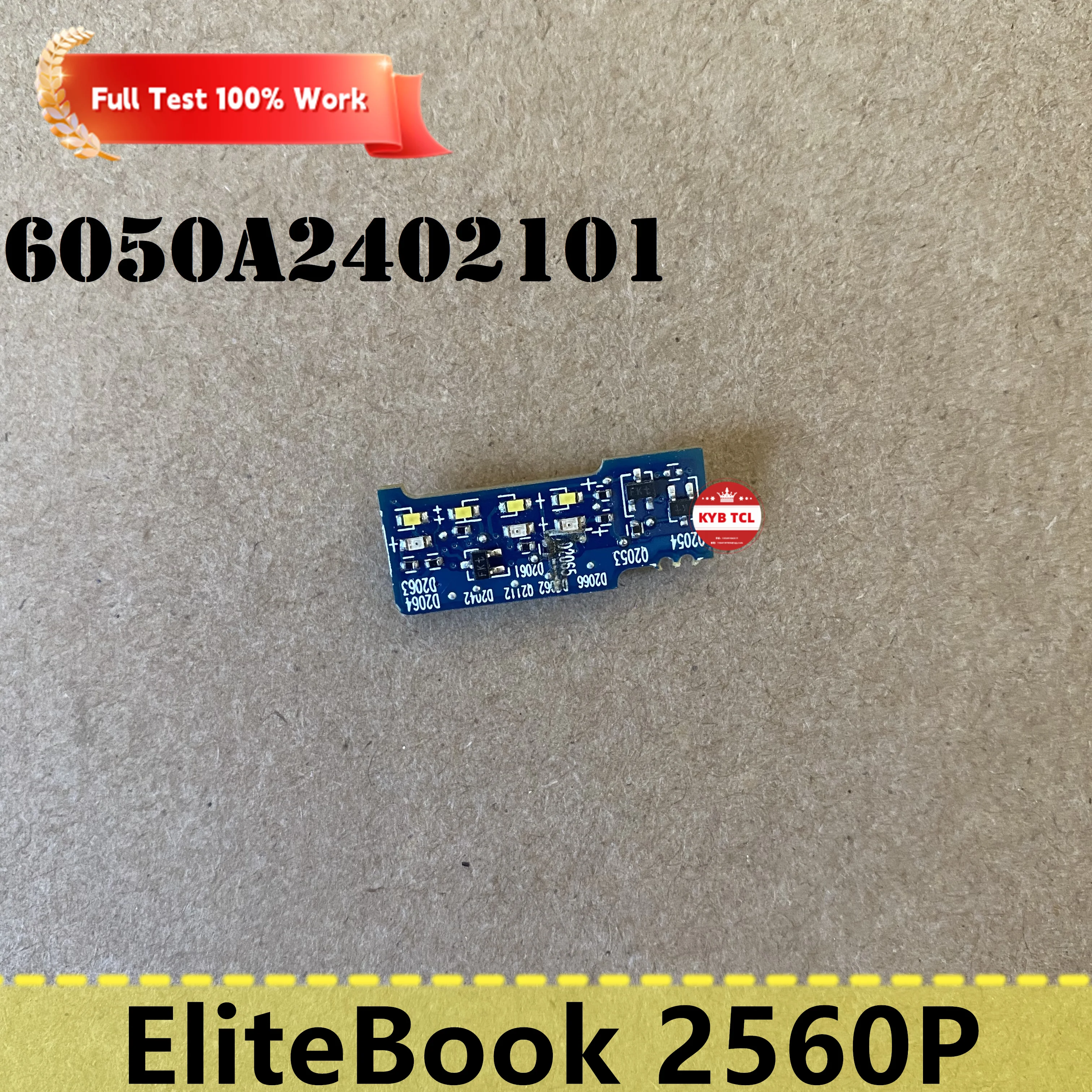 Фото Плата с кнопкой питания и кабель или кнопка для HP EliteBook 2560P, 6050A2402001 6050A2402201, модуль Czytnik, смарт-карта №4