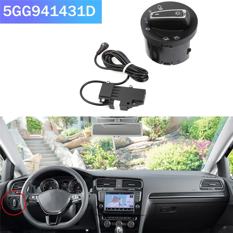 Модуль датчика передней фары для VW Golf 7 MK7 MKVII Octavia Passat 2015 5GG941431D