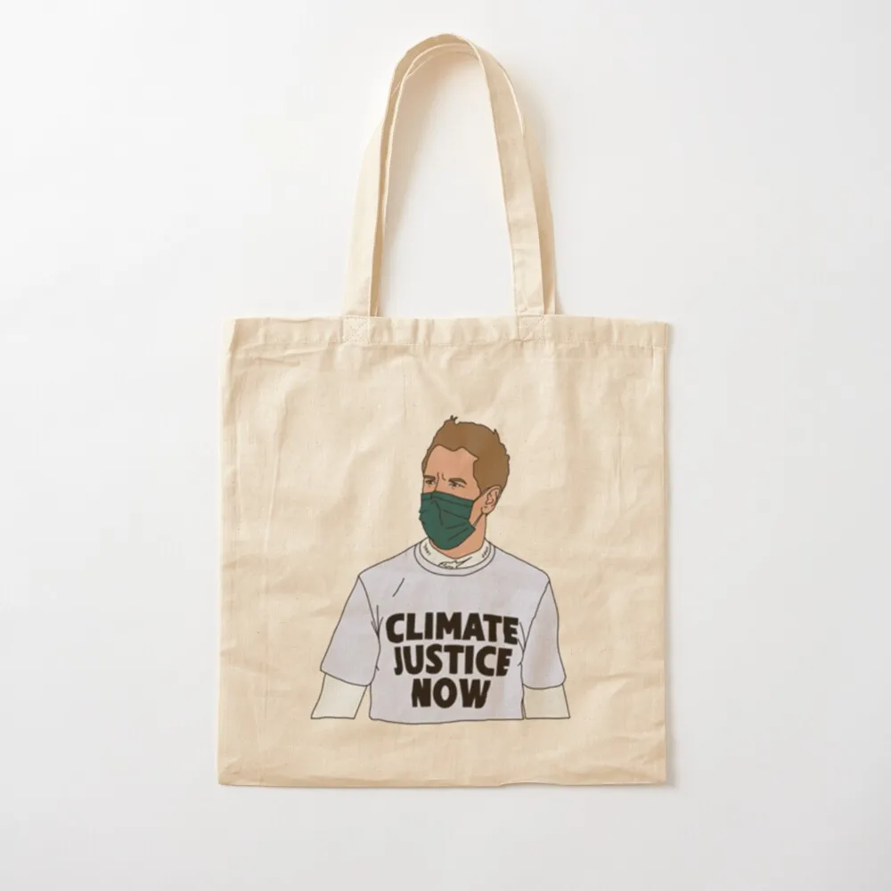 Себастьян Феттель - Climate Justice Now Tote Bag, эко-сумка-тоут