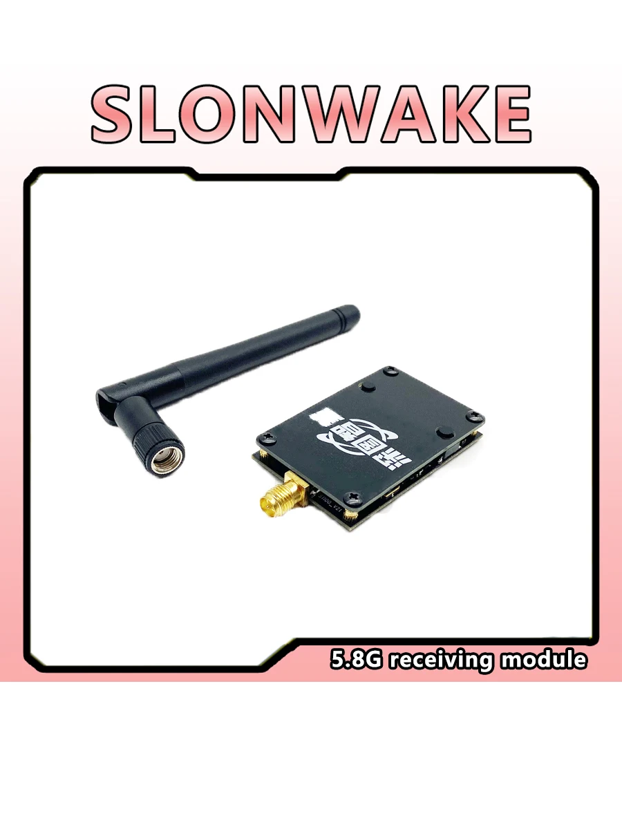 Фото Новый приемник SLONWAKE OTG UVC и беспроводной передатчик видео 5.8G FPV 1,6 VTX с камерой 2,1 мм CMOS 1500TVL fpv для радиоуправляемой части №5