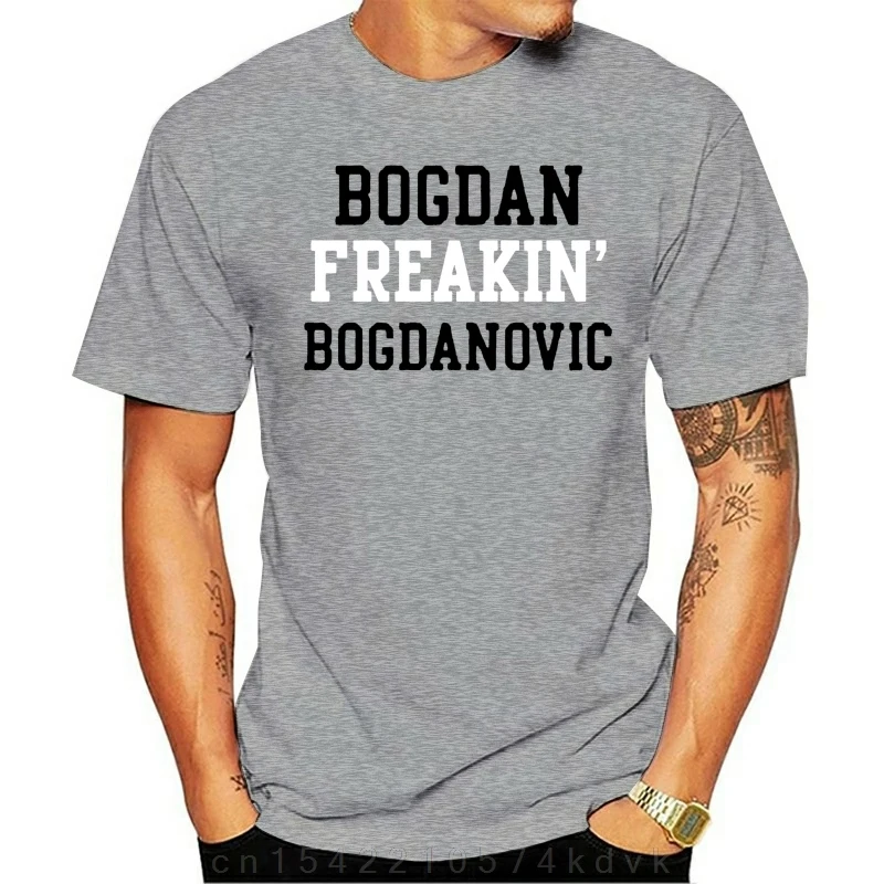 Bogdan Freakin Bogdanovic Sacramento Баскетболист Спортивная футболка для фанатов Свободная одежда Хлопковые футболки европейского размера XS-5XL