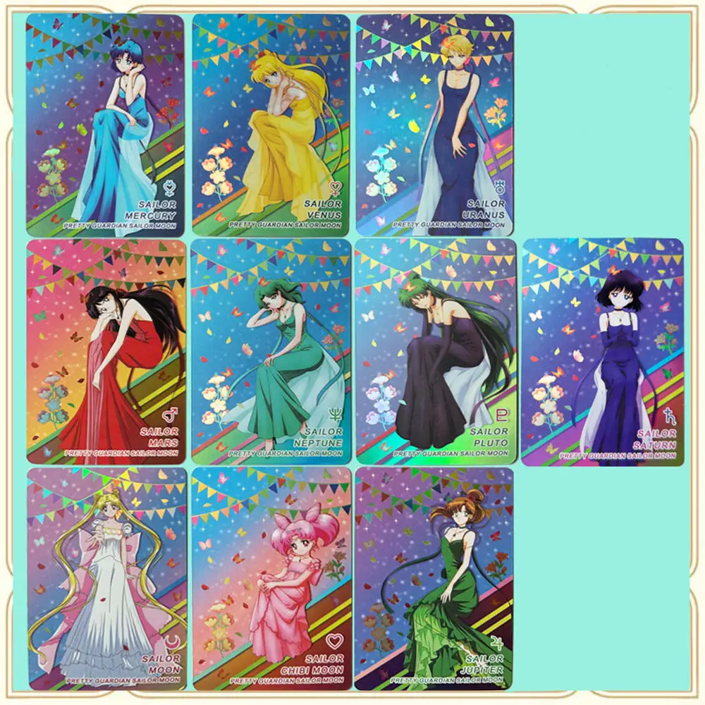 Коллекционная карточка Anime Goddess Story DIY ACG: Чибиуса, Дома, Умару, Нанан, Эбина, Ямато — улучшенная блестящая версия. Подарок на Рождество и День рождения.