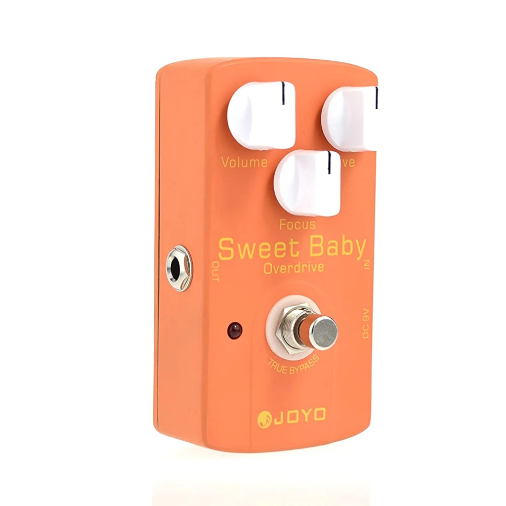 Фото JOYO JF-36 SWEET BABY Педаль для гитары Overdrive Push Clean Channel to Overdrive с низким коэффициентом усиления, динамические педали эффектов Overdrive №3
