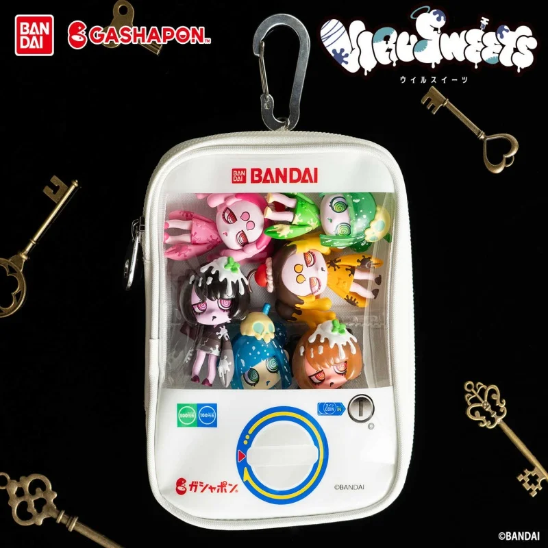 Фото В наличии подлинная кукла Bandai Virus Sweetheart Girl, коллекция витых яиц ручной работы, настольное украшение, коллекционная игрушка-сюрприз, подарок №3