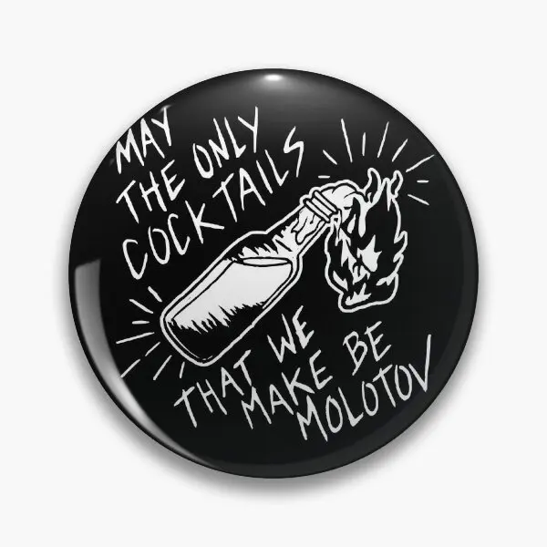 May The Only Cocktails That We Make Be M Мягкая пуговица на лацкане Женский значок Симпатичные металлические ювелирные изделия для влюбленных Модная шляпа Креативный