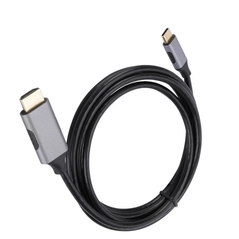 Фото Адаптер USB C к высокому разрешению (@60 Гц), 4K, высокоскоростной, переходной кабель USB типа C высокой четкости №5