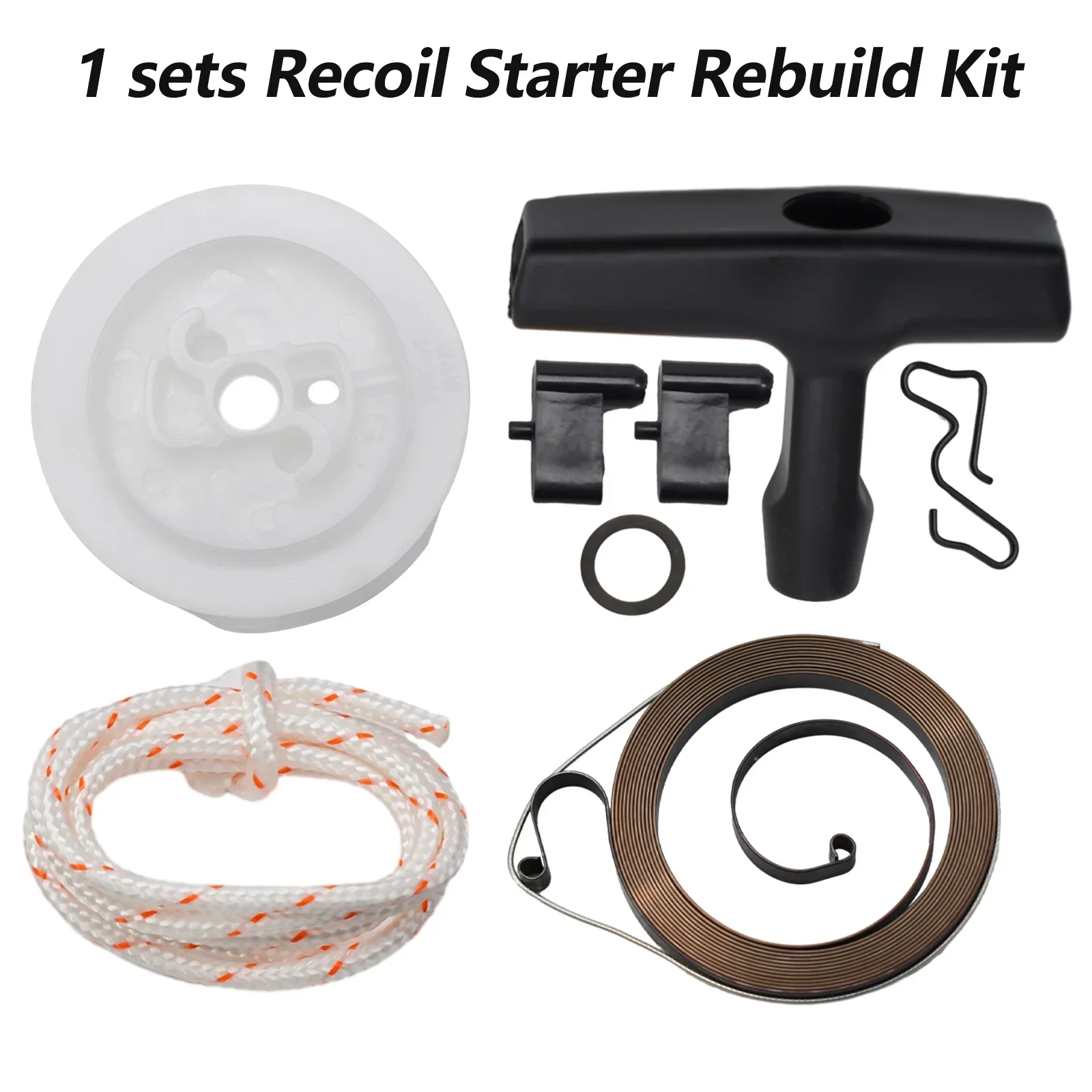 Ручка стартера Recoil Rewind, шнурковые пружины для Stihl 034 036 MS340 MS360 MS361 бензопилы Steele 0000 642 1223 1128 190