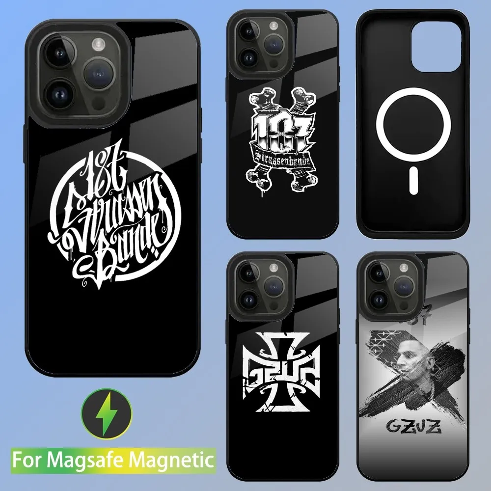 Чехол для телефона GZUZ 187 strassen4 для iPhone 15,14,13,12,11,Plus,Pro,Max Mini Magsafe, магнитная Беспроводная зарядка