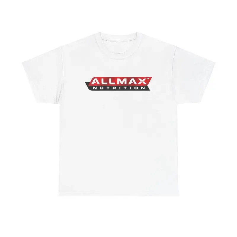 Футболка с рисунком Allmax Nutrition, бодибилдинг, спортивная добавка для питания, тренажерный зал