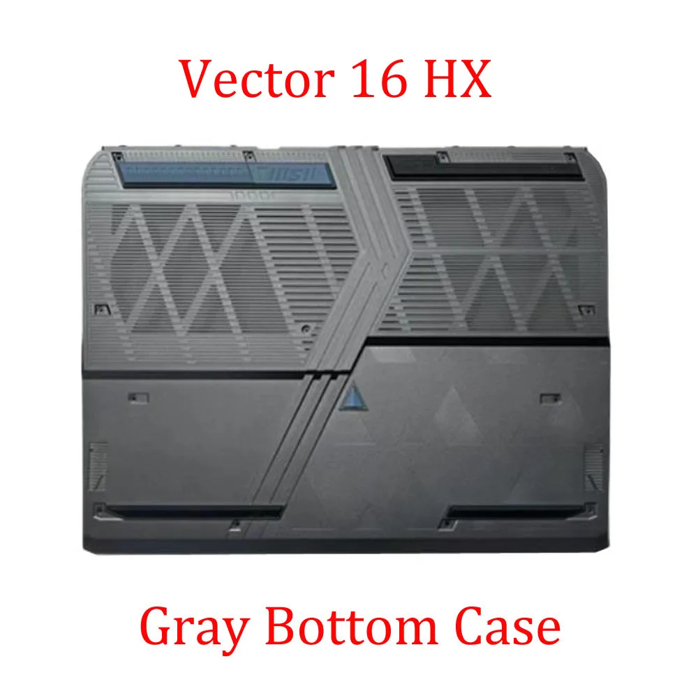 Серый нижний чехол для ноутбука MSI Vector 16 HX A13V A13VHG A13VIG A14V A14VHG A14VGG A14VFG A14VIG, новый