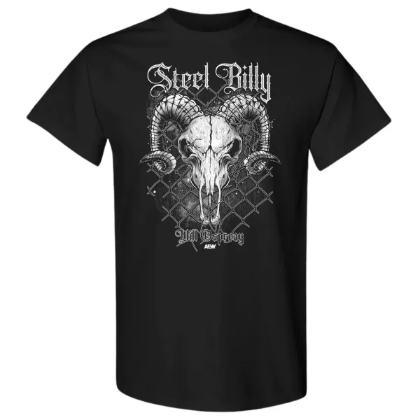 Will Ospreay — официальная футболка Steel Billy AEW