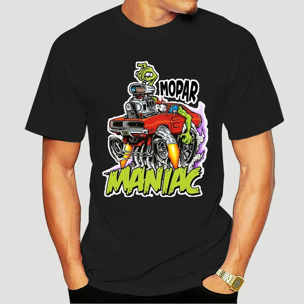 Футболка Mopar Maniac Rat Fink Art, США, все размеры S M L Xl Xxl Футболка из дышащей ткани 7265X