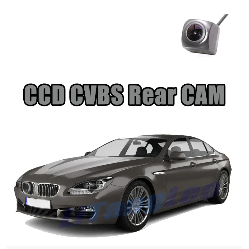 Автомобильная камера заднего вида CCD CVBS 720P AHD 1080P для BMW 6 F12 F13 F06 Камера заднего вида ночного видения WaterPoof Парковочная резервная камера