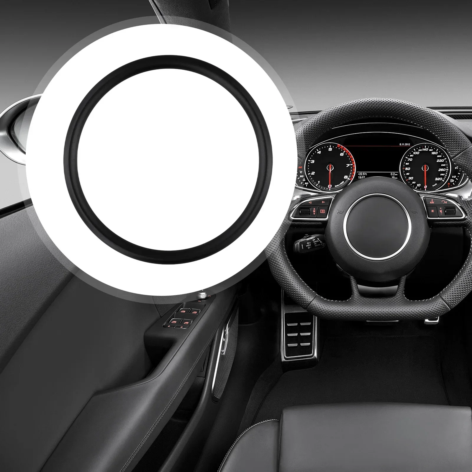 Обновите и защитите свой руль для MINI для Cooper F54 F55 F56 F57 F60 с центральной накладкой на кольце. Простая установка.