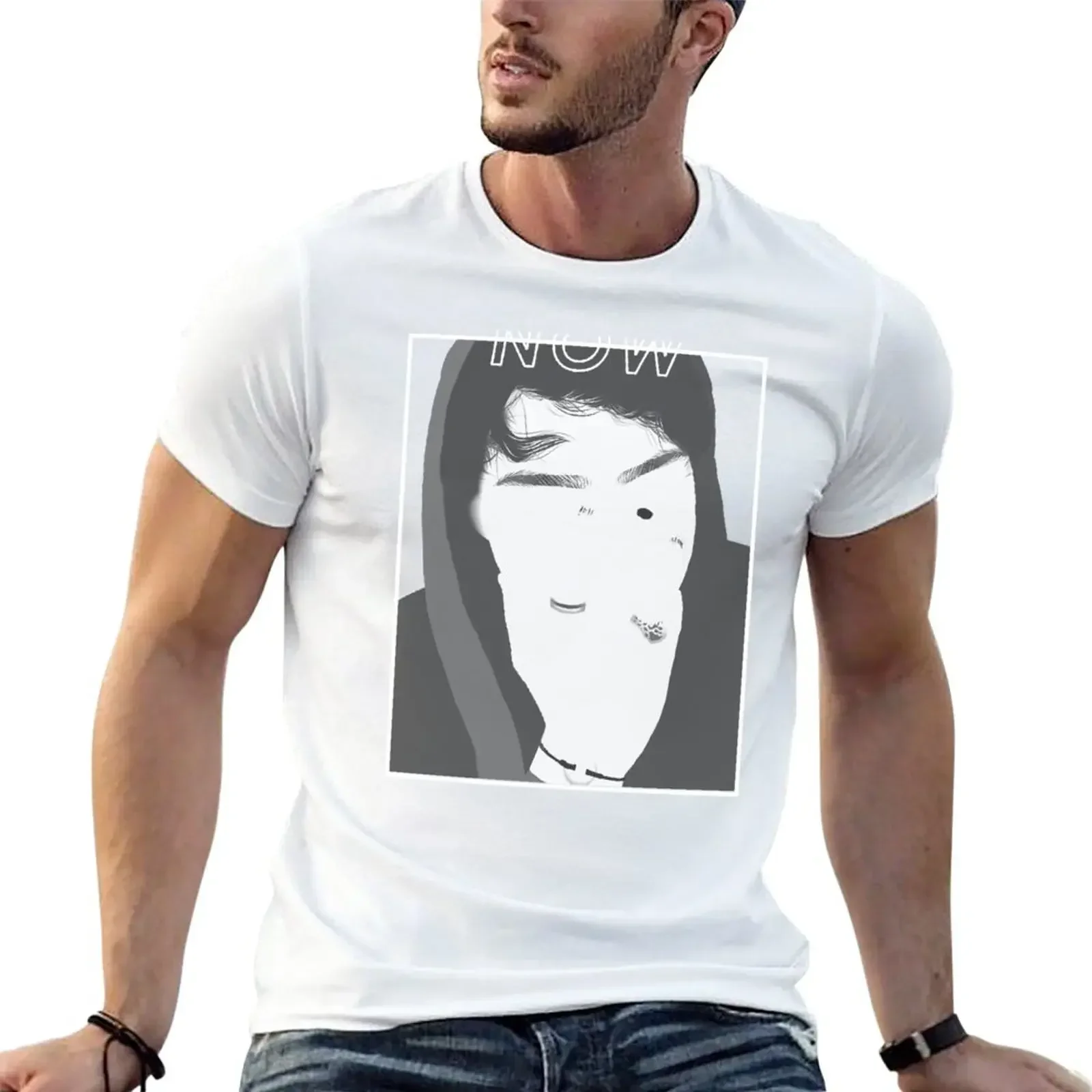 Футболка Colby Brock - Now, одежда в стиле аниме, винтажная одежда, винтажные футболки большого размера для мужчин