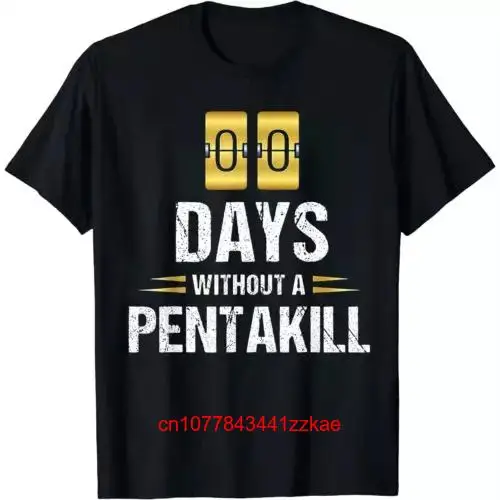 0 дней без футболки с длинным или коротким рукавом Pentakill Esport