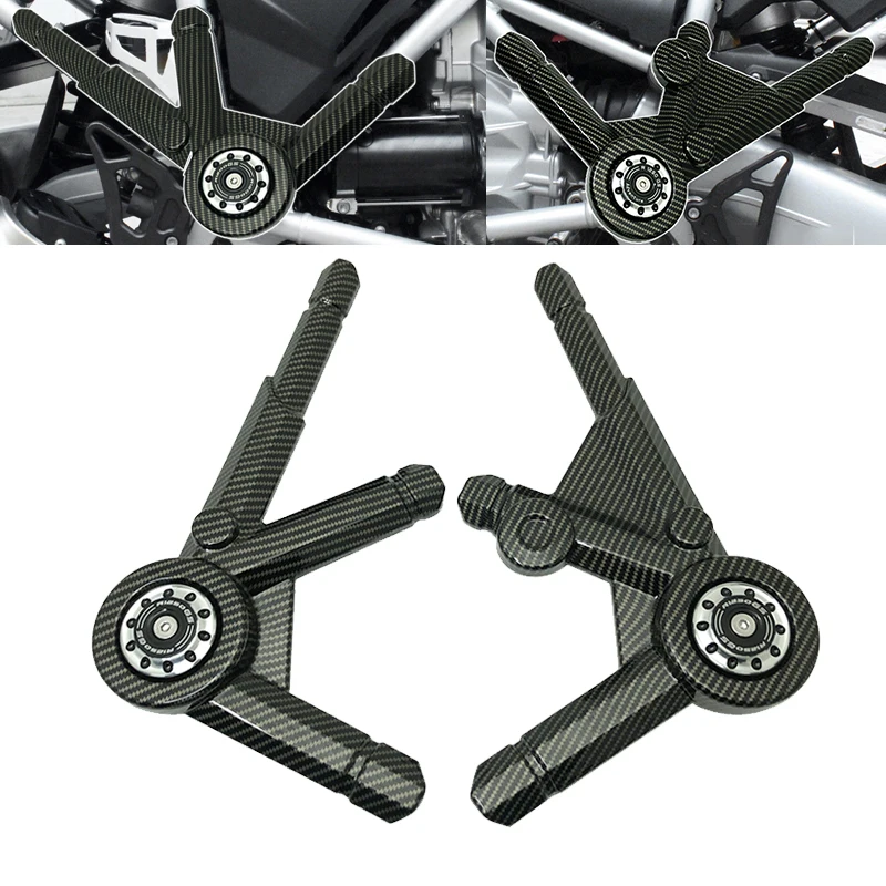 Защитная крышка для левой и правой боковой панели R1200GS R1250GS, углеродная Защитная крышка для BMW R1200 R 1200 GS Adventure R1250GSA HP 2013-2023