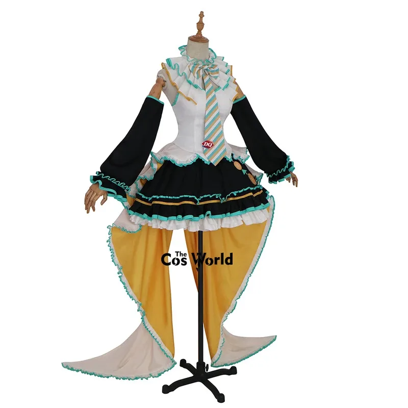 Фото Miku X DQ платье с мороженым, униформа, костюмы аниме для косплея №4
