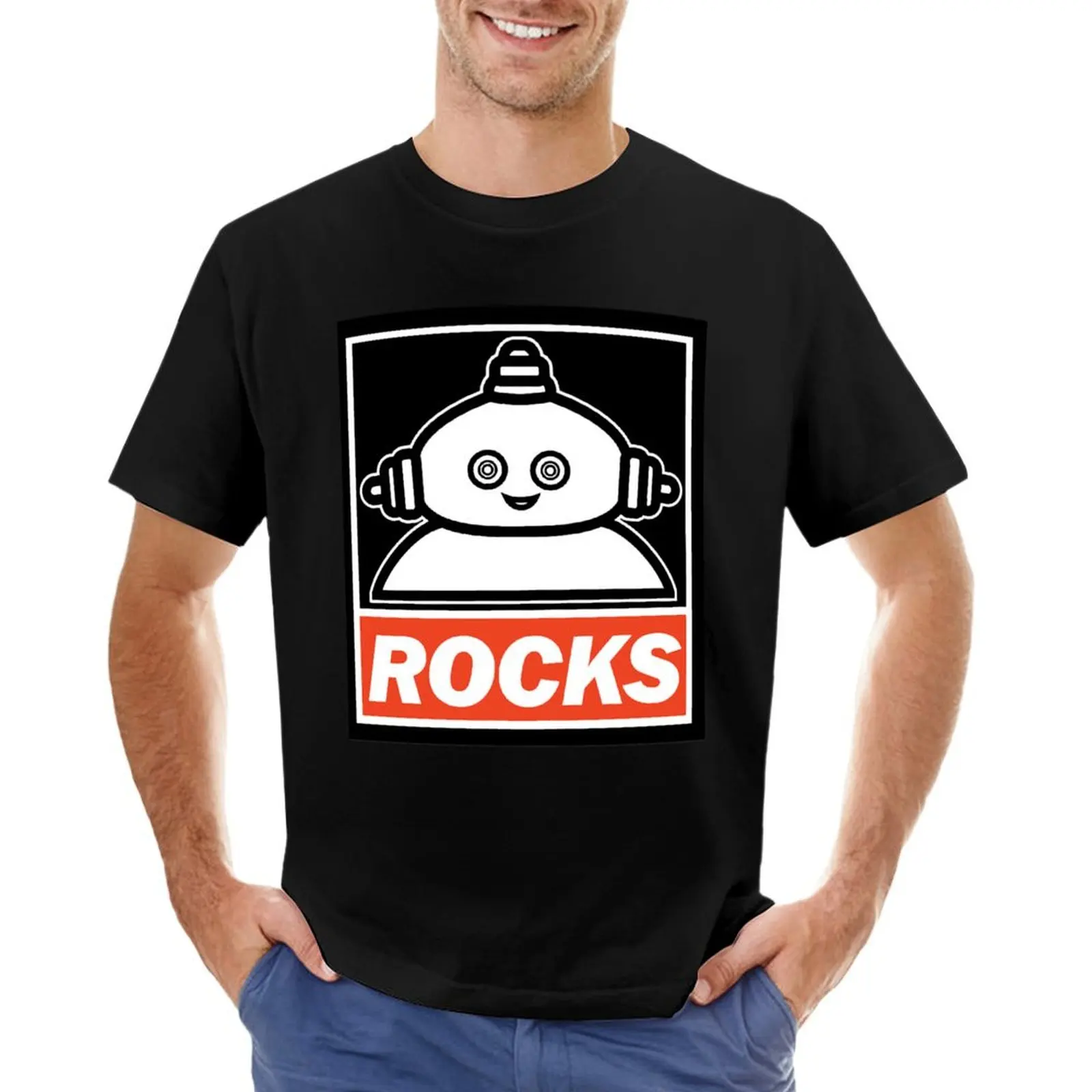 Makka Pakka - Rocks футболка, спортивные Поклонники funnys, милые топы, мужские футболки с графическим рисунком