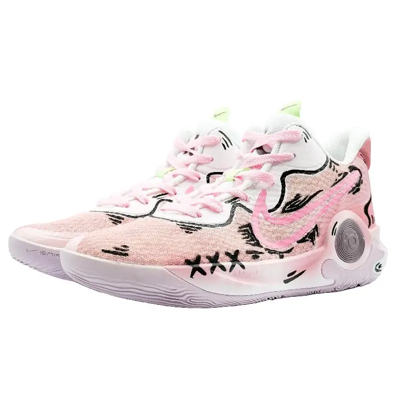 Фото 【Настроить】Nike KD Trey 5 IX винтажные баскетбольные кроссовки унисекс кроссовки DJ6922-100 №4