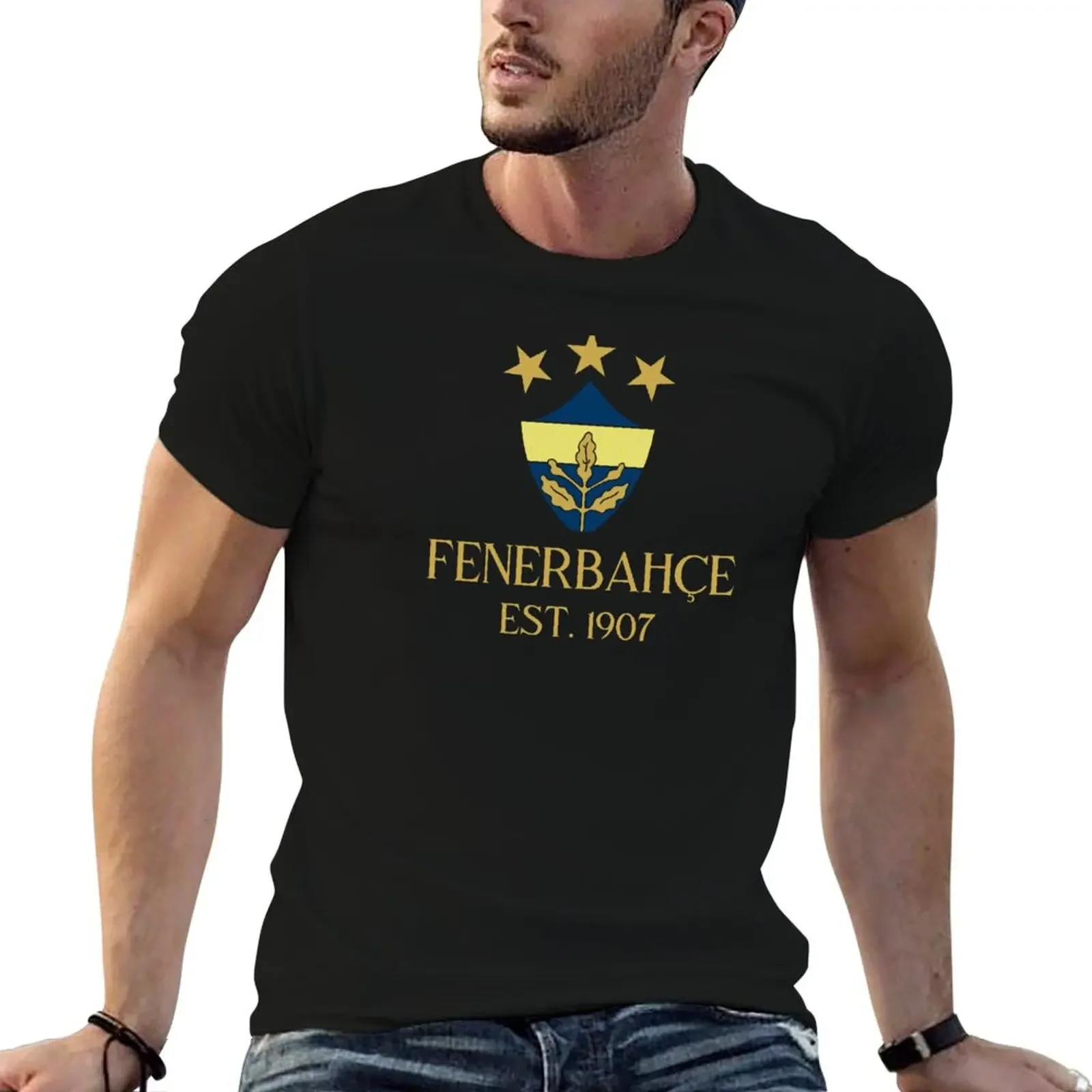 Футболка Fenerbah?e SK, винтажная футболка с рисунком, футболка с аниме, мужская одежда