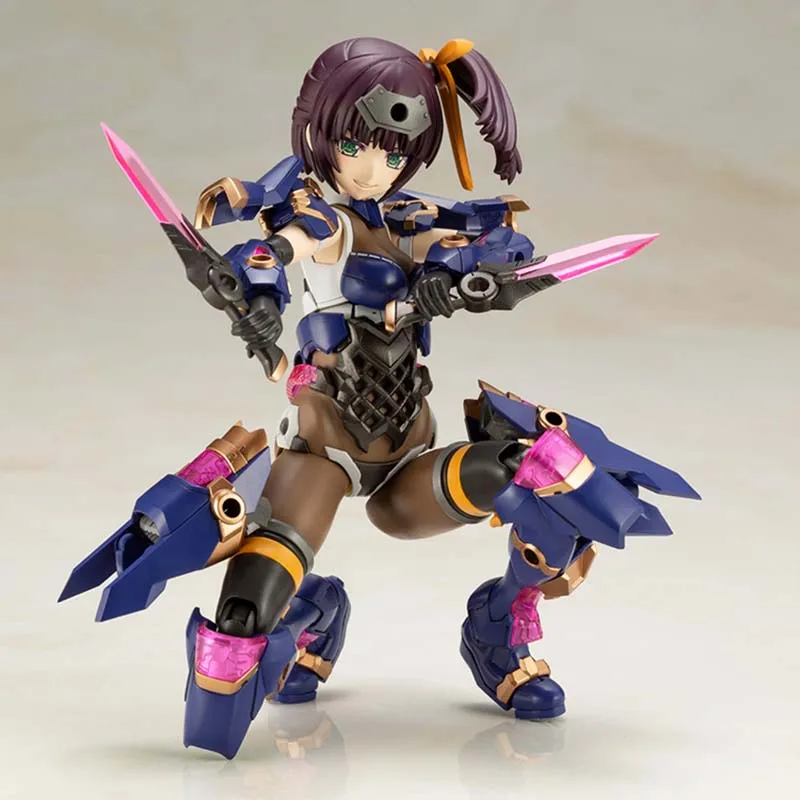 Фото Kotobukiya Frame Arms Girl Model Kit Ayatsuki Аниме Фигурка Строительный комплект Мобильный костюм Девушка Фигурки Игрушки для мальчиков Подарок №5