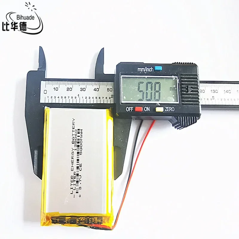 Фото 100% Новый 3,7 v 5000mah 125060 перезаряжаемый литий-полимерный аккумулятор №3