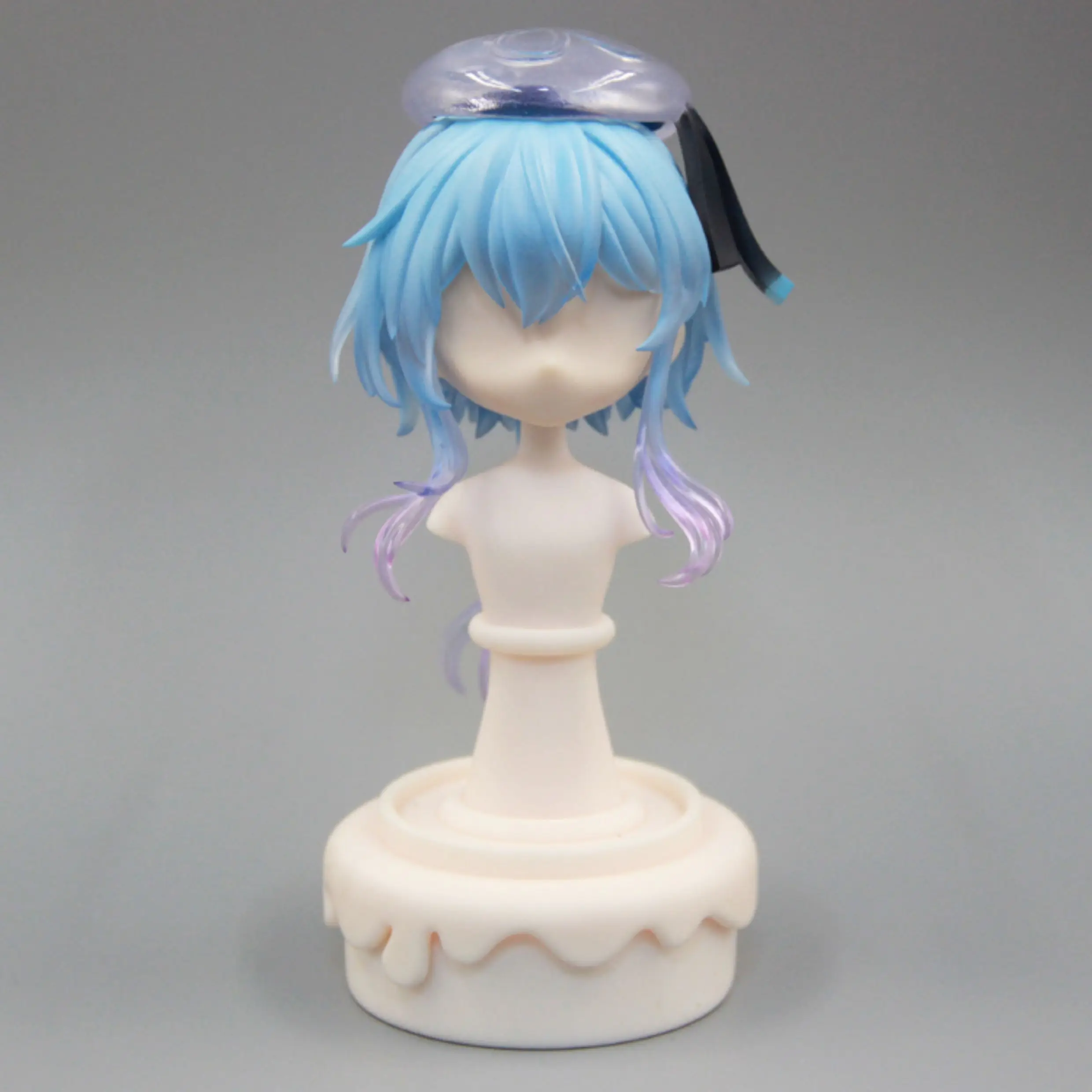 Фото Arknights Mizuki ручной работы OB11 OB22 GSC оболочка для волос съемный парик для волос лицевые панели аксессуары для кукол BJD игры аниме игрушки подарки для детей №5