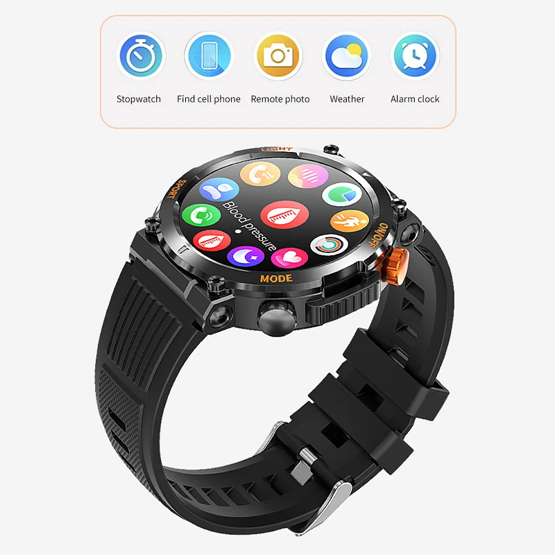 HT17 Смарт-часы для мужчин и женщин Наручные часы Bluetooth Call Smartwatch Компас Освещение Цифровые наручные часы Здоровье Фитнес-браслет (art.: 3920cd24e51d6) - 3920cd24e51d6