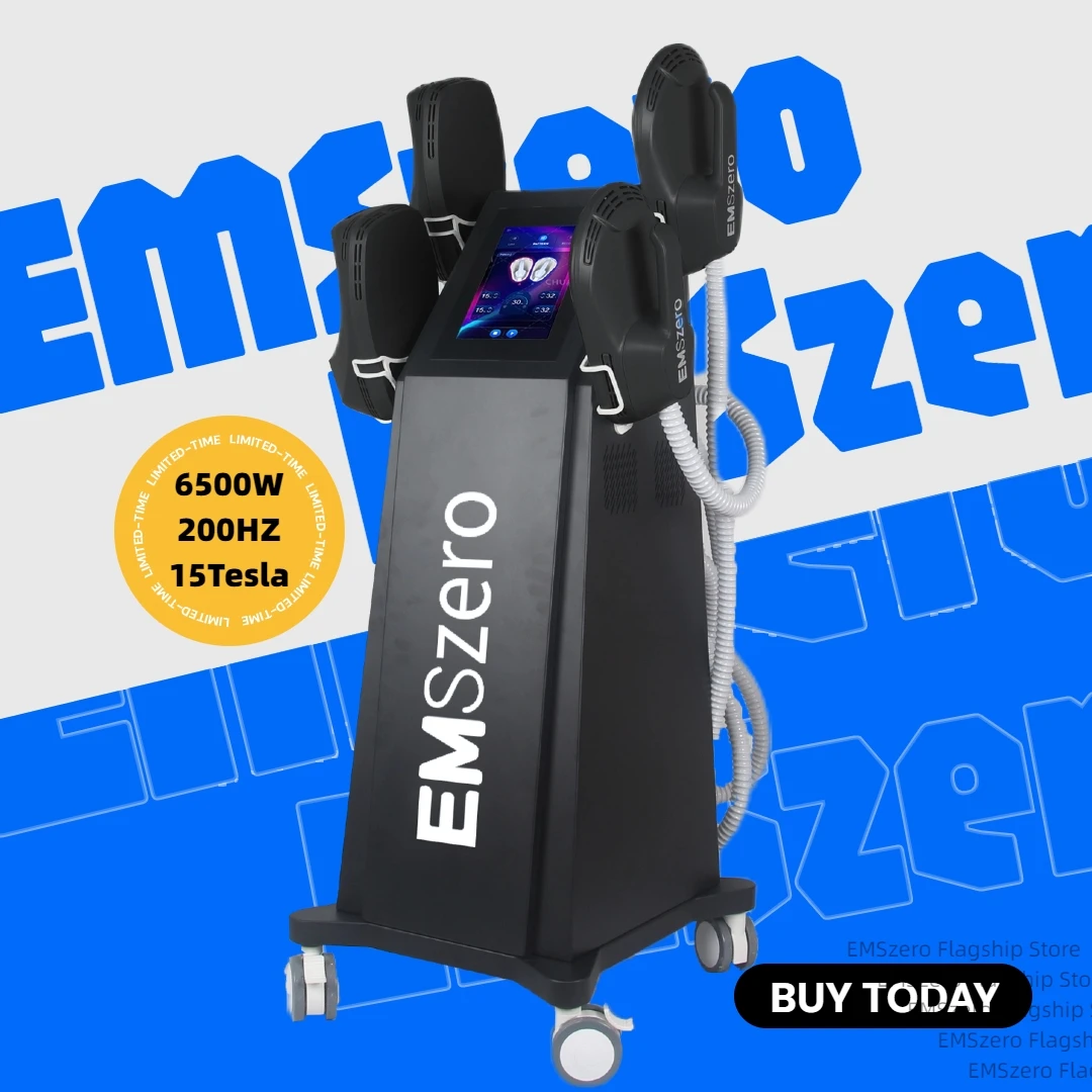 Профессиональная машина для мышц EMSzero NEO 6500 Вт RF Hi-EMT, скульптура тела, сжигание жира, EMS, косметическое оборудование для похудения