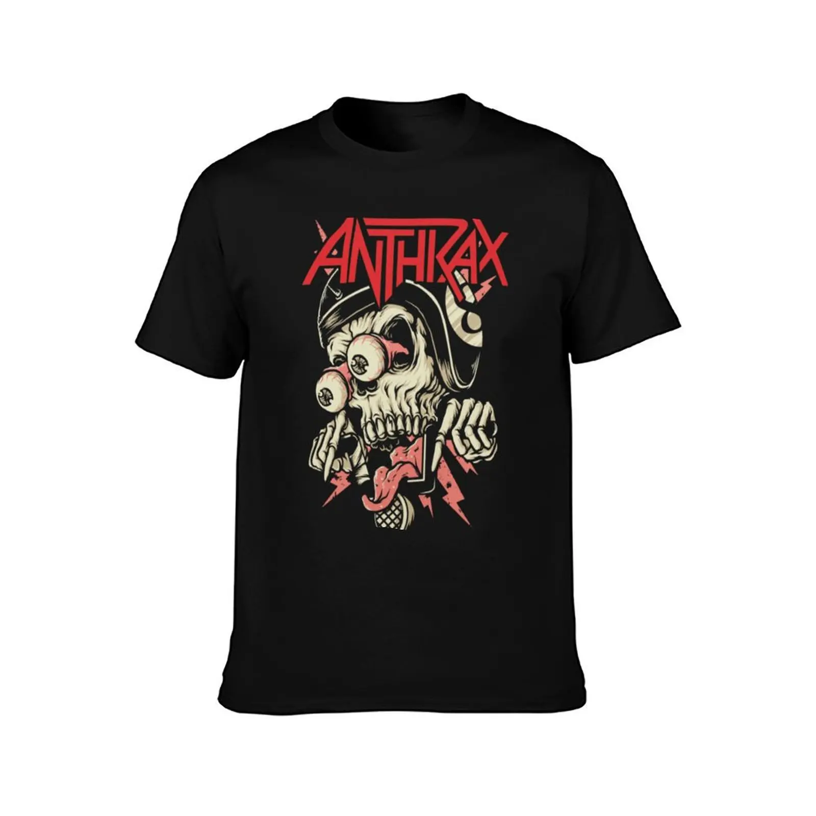 Фото Футболка ANTHRAX BAND, мужская футболка с принтами, летние футболки для мужчин, забавная футболка с рисунком №2