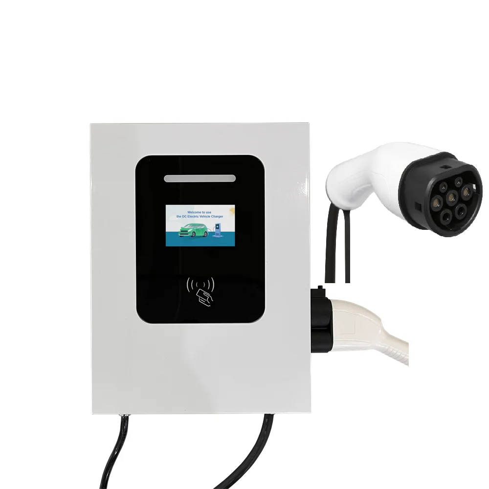 Производитель OEM ODM CCS2 + Type2 Wallbox DC AC 22 кВт Ev Зарядное устройство 30 кВт CCS для сенсорного экрана двойного назначения Зарядная станция переменного и постоянного тока