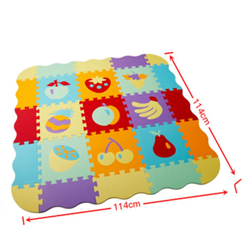 Игровые коврики 114x114 см, коврик для игр для малышей, игровой коврик, коврик для ползания, коврик-пазл, напольный шумовой коврик, татуировки для искусственных волос